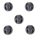 5 clip per cavi a doppio foro, sistema di gestione dei cavi e soluzione per organizzare i cavi, 5 PCS Double Cable Clips(Black), 5 PCS Double Cable Clips(Grey), 5 PCS Double Cable Clips(Brown)