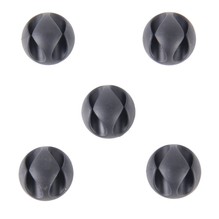 5 clip per cavi a doppio foro, sistema di gestione dei cavi e soluzione per organizzare i cavi, 5 PCS Double Cable Clips(Black), 5 PCS Double Cable Clips(Grey), 5 PCS Double Cable Clips(Brown)