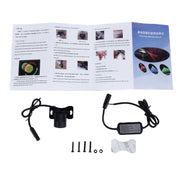 Allarme posteriore universale per auto e moto da 200 mW Lampada anti-collisione con nebbia laser 650 nm con sei modelli, DC 8-36 V Lunghezza cavo: 60 cm, 200mW