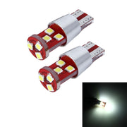 Lampada per luci di ingombro per auto a 9 LED SMD-3030 T10 da 2,5 W, 2 pezzi, CC 12 V, T10+9W White Light, T10+9W Ice Blue Light, T10+9W Blue Light, T10+9W Pink Light, T10+9W Red Light