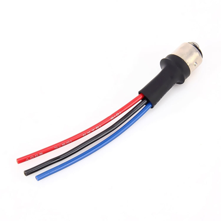 1 paio 1157 / BAY15D Base portalampada presa maschio con cavo, 1157 / BAY15D