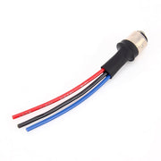 1 paio 1157 / BAY15D Base portalampada presa maschio con cavo, 1157 / BAY15D