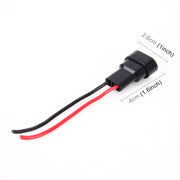 1 paio 9005/9006/9012 Base portalampada presa maschio con filo, 9005 / 9006 / 9012
