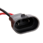 1 paio 9005/9006/9012 Base portalampada presa maschio con filo, 9005 / 9006 / 9012
