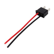 1 paio di portalampada H7 con base maschio e filo, H7