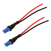 1 paio T10 / W5W / 194 Base portalampada presa maschio con cavo, T10 / W5W / 194
