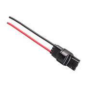 1 paio di portalampada T20 / 7440 con base maschio e filo, T20 / 7440