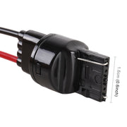 1 paio di portalampada T20 / 7440 con base maschio e filo, T20 / 7440