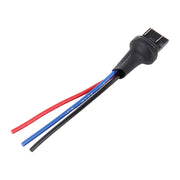 1 paio di portalampada T20 / 7443 con base maschio e filo, T20 / 7443