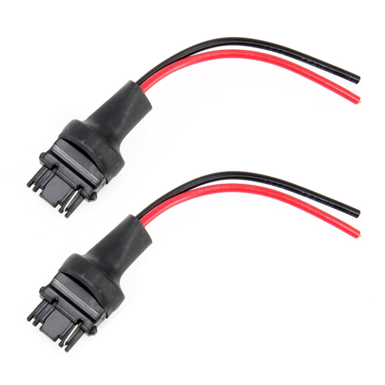 1 paio di portalampada T25/3156 con base maschio e filo, T25 / 3156
