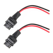 1 paio di portalampada T25/3156 con base maschio e filo, T25 / 3156
