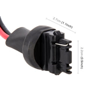 1 paio di portalampada T25/3156 con base maschio e filo, T25 / 3156