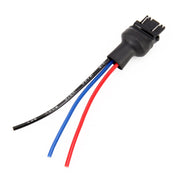 1 paio di portalampada T25/3157 con base maschio e filo, T25 / 3157
