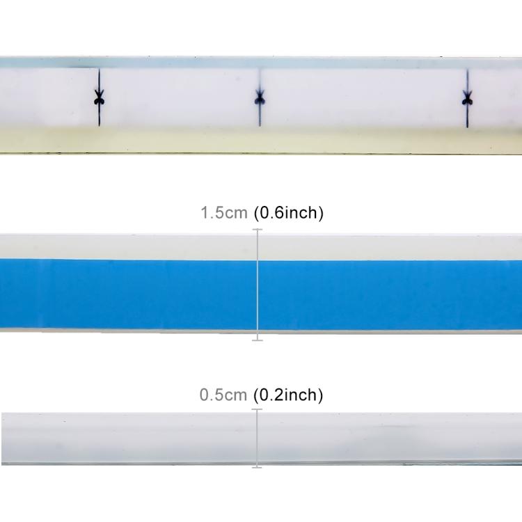 2 pezzi 60 cm DC12V 7,5 W ultrasottile impermeabile per auto auto doppi colori luci di direzione/luci di marcia Lampadine a LED SMD-2835 (luci di direzione: luce gialla; luci di marcia: luce blu ghiaccio)                                                ...