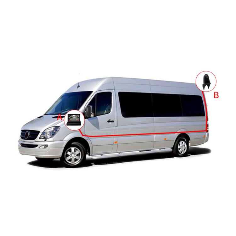 PZ489 Telecamera per retromarcia da 120 gradi per Stebbings Benz DC 9V-15V, PZ489