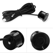 PZ316 Registratore per auto con specchietto retrovisore con display digitale a forma di mezzaluna a LED per camion con 4 radar posteriori, PZ316