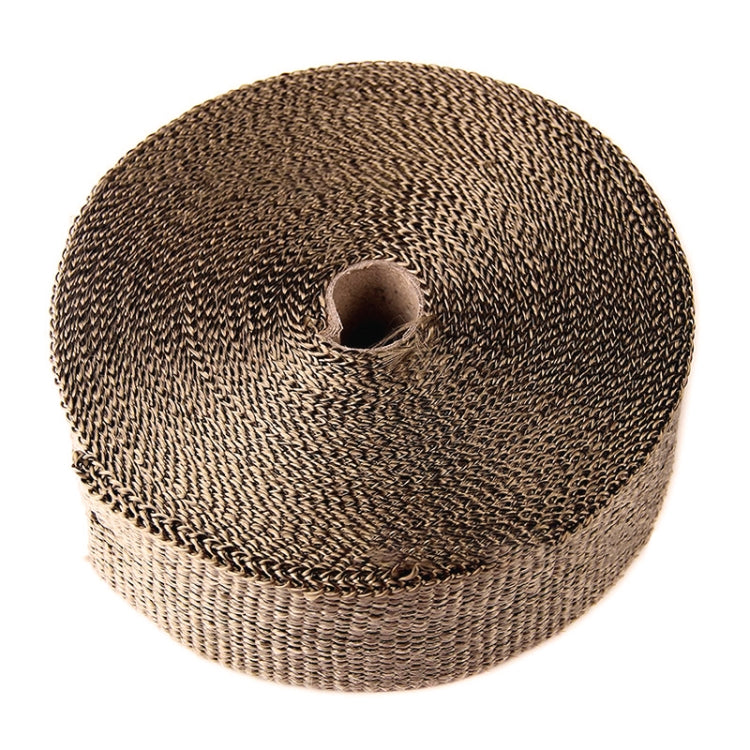 Involucro di scarico in oro titanio da 10 m Involucro di scudo termico di scarico del motore automatico Involucro resistente al calore, 10m Titanium Gold