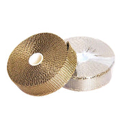 Involucro di scarico in oro titanio da 10 m Involucro di scudo termico di scarico del motore automatico Involucro resistente al calore, 10m Titanium Gold