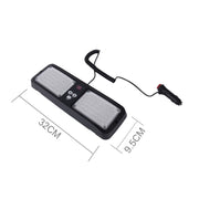 Alta qualità DC 12V, 9W LED impermeabile parasole per auto luci gialle luci di emergenza stroboscopiche luci di emergenza lampeggianti con 12 tipi di modelli flash, Yellow