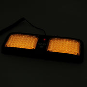 Alta qualità DC 12V, 9W LED impermeabile parasole per auto luci gialle luci di emergenza stroboscopiche luci di emergenza lampeggianti con 12 tipi di modelli flash, Yellow