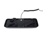 DC 12V, 9W LED di alta qualità parasole per auto impermeabile luci rosse e blu luci di emergenza stroboscopiche luci di emergenza lampeggianti con 12 tipi di schemi flash, Red+Blue