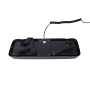 Alta qualità DC 12V, 9W LED Impermeabile Parasole per auto Luce bianca Spie di emergenza Stroboscopiche Luci di emergenza Lampeggiante con 12 tipi di schemi flash, White
