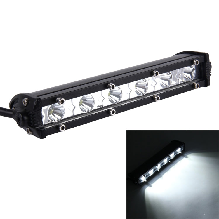 DC 10-30V 18W 2300LM 6500K Impermeabile per veicoli Auto Barche Marine Luci da lavoro esterne Luci di emergenza 30 gradi Faretto regolabile Lampadine per auto a LED con 6 luci LED CREE intense, Spot Light+18W
