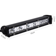 DC 10-30V 18W 2300LM 6500K Impermeabile per veicoli Auto Barche Marine Luci da lavoro esterne Luci di emergenza 30 gradi Faretto regolabile Lampadine per auto a LED con 6 luci LED CREE intense, Spot Light+18W