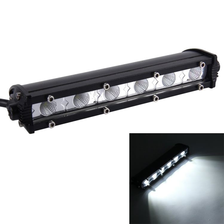 DC 10-30V 18W 2300LM 6500K Impermeabile per veicoli Auto Barche Marine Luci da lavoro esterne Luci di emergenza 60 gradi Luce di inondazione regolabile Lampadine per auto a LED con 6 luci LED CREE intense, Flood Light+18W