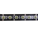 DC 10-30V 18W 2300LM 6500K Impermeabile per veicoli Auto Barche Marine Luci da lavoro esterne Luci di emergenza 60 gradi Luce di inondazione regolabile Lampadine per auto a LED con 6 luci LED CREE intense, Flood Light+18W