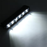 DC 10-30V 18W 2300LM 6500K Impermeabile per veicoli Auto Barche Marine Luci da lavoro esterne Luci di emergenza 60 gradi Luce di inondazione regolabile Lampadine per auto a LED con 6 luci LED CREE intense, Flood Light+18W
