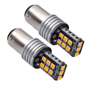 2 PZ 1157/BAY15D 3W 15 SMD-3528-LED Indicatori di direzione per auto, DC 12V, 1157/BAY15D 3W
