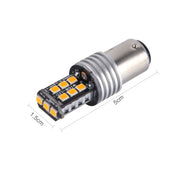 2 PZ 1157/BAY15D 3W 15 SMD-3528-LED Indicatori di direzione per auto, DC 12V, 1157/BAY15D 3W