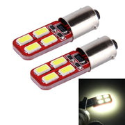10 PZ BA9S 3W 200lm 6000K 8 LED SMD-5730 Lampada per luci di ingombro per auto, DC 12V, 3W 200lm 6000K