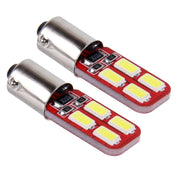 10 PZ BA9S 3W 200lm 6000K 8 LED SMD-5730 Lampada per luci di ingombro per auto, DC 12V, 3W 200lm 6000K