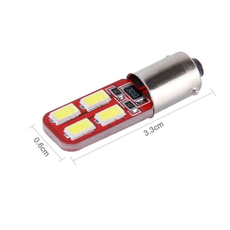 10 PZ BA9S 3W 200lm 6000K 8 LED SMD-5730 Lampada per luci di ingombro per auto, DC 12V, 3W 200lm 6000K