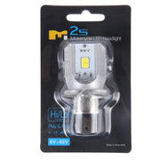 Lampada per fari per moto LED H4 12W 800lm 6000K COB, DC 6-80V, 12W 800LM