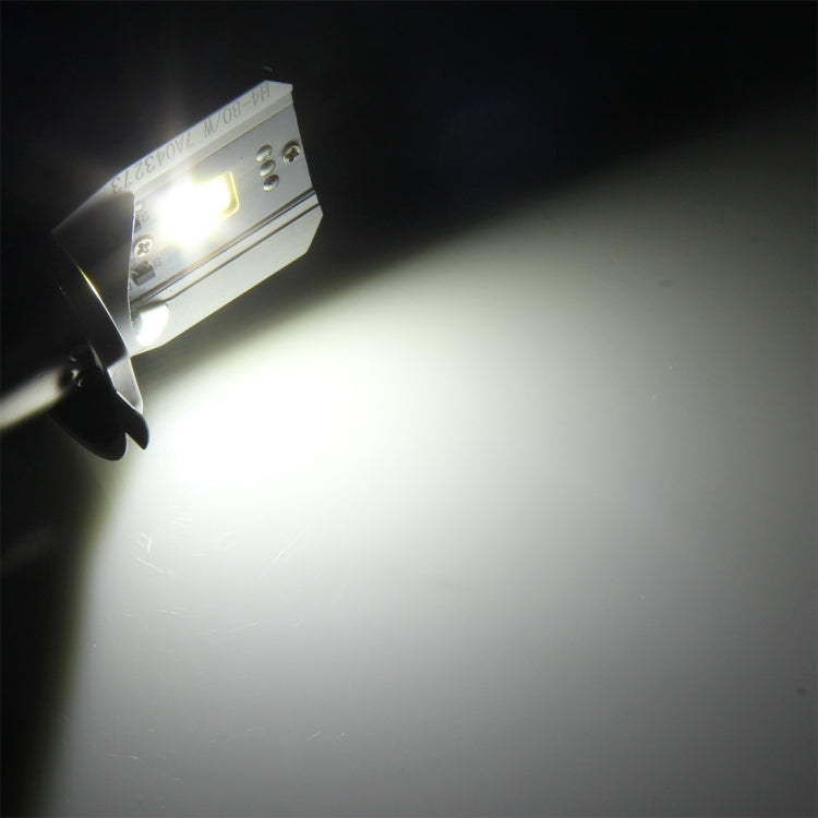 Lampada per fari per moto LED H4 12W 800lm 6000K COB, DC 6-80V, 12W 800LM