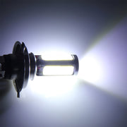 2 fari fendinebbia per auto H4 20W 1250LM 6000K 5 LED COB, DC 12V, H4 (White Light)