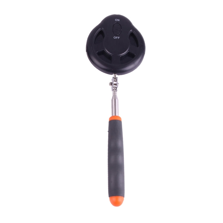 Specchio di ispezione telescopico per telaio auto per veicolo retrattile con 1 luce LED da 5 mm, diametro specchio: 55 mm, lunghezza massima espandibile: 940 mm, Diameter: 55mm, Max Expanding Length: 940mm