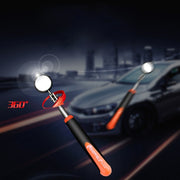 Specchio di ispezione telescopico per telaio auto per veicolo retrattile con 1 luce LED da 5 mm, diametro specchio: 55 mm, lunghezza massima espandibile: 940 mm, Diameter: 55mm, Max Expanding Length: 940mm