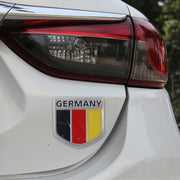 Adesivo per auto in metallo stile bandiera tedesca, Germany Flag 1, Germany Flag