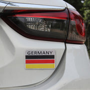 Adesivo per auto in metallo stile bandiera tedesca, Germany Flag 1, Germany Flag