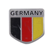 Adesivo per auto in metallo stile bandiera tedesca, Germany Flag 1, Germany Flag