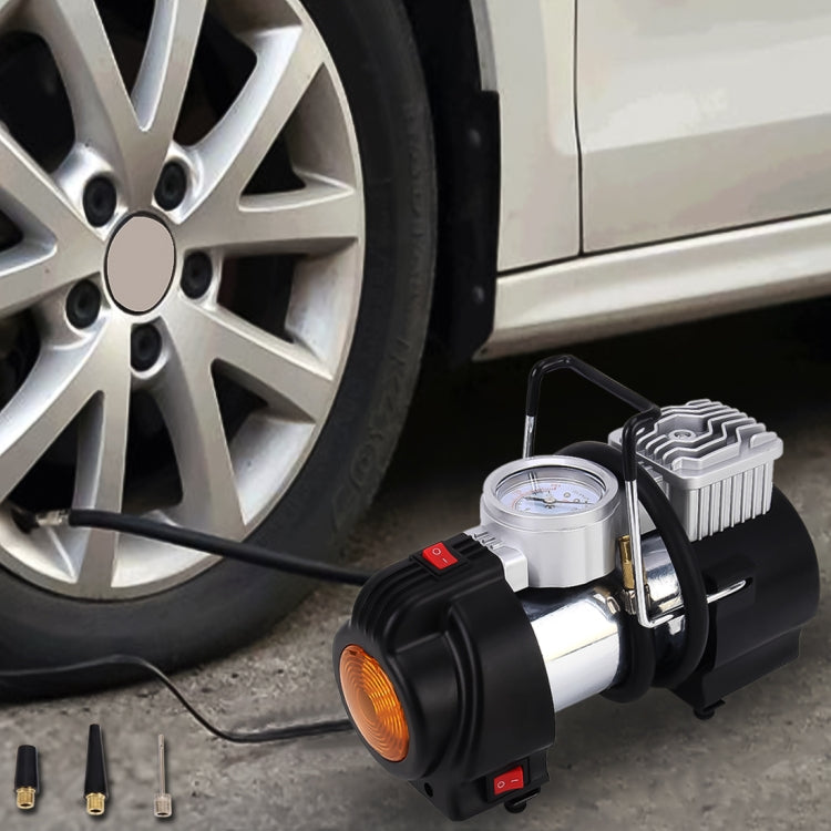Compressore d'aria portatile 4X4 per carichi pesanti 12V 150PSI 35LPM Pompa per pneumatici Pompa gonfiabile per auto con luce di lavoro per emergenza esterna, 12V 85-150 PSI Tire Inflatable Pump