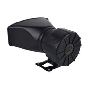 HJS-78005 12V 60W 300dB Allarme elettrico per auto Tromba d'aria Sirena Altoparlante 5 toni sonori/3 toni sonori Super forte con microfono, Lunghezza cavo: 60 cm, HJS-78005