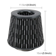 Filtro dell'aria universale stile testa a fungo HKS da 7,8 cm per auto, HKS 7.8cm