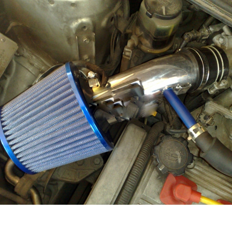 Filtro dell'aria universale stile testa a fungo HKS da 5 cm per auto, HKS 5cm (Blue), HKS 5cm (Red)