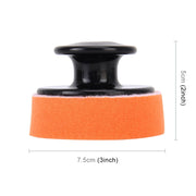 Spugna per lucidatura auto Spugna rotonda Spugna ad alta densità, dimensioni: 7,5 * 5 cm, Round Sponge