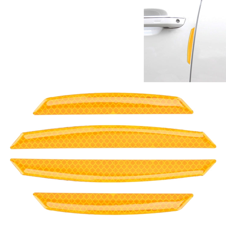 4 pezzi adesivi per protezioni per protezioni per strisce anti-collisione per portiere universali per auto, 4 PCS
